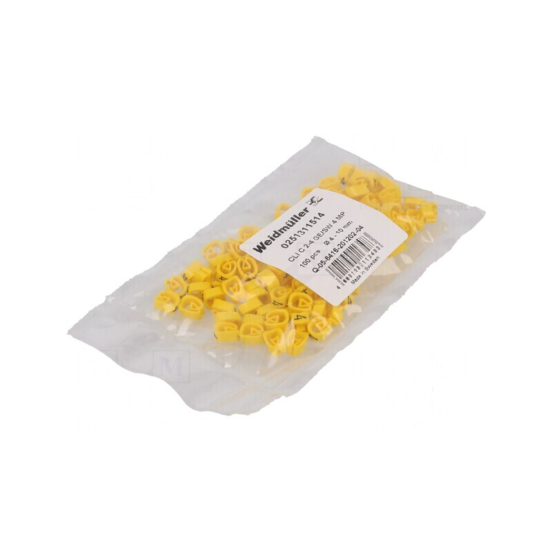 Markere Marcaj PVC Galben, 4-10mm, Rezistență Temperatură -30÷80°C | Electronic-mag.ro | Componente Electronice Markere Marcaj PVC Galben, 4-10mm, Rezistență Temperatură -30÷80°C | Electronic-mag.ro | Componente Electronice