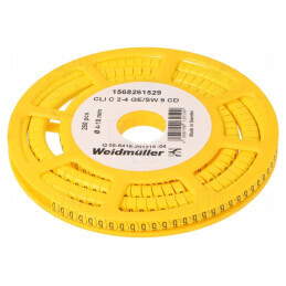 Markere Marcaj PVC galbenă 9 4÷10mm -30÷80°C | Electronic-mag.ro | Componente Electronice