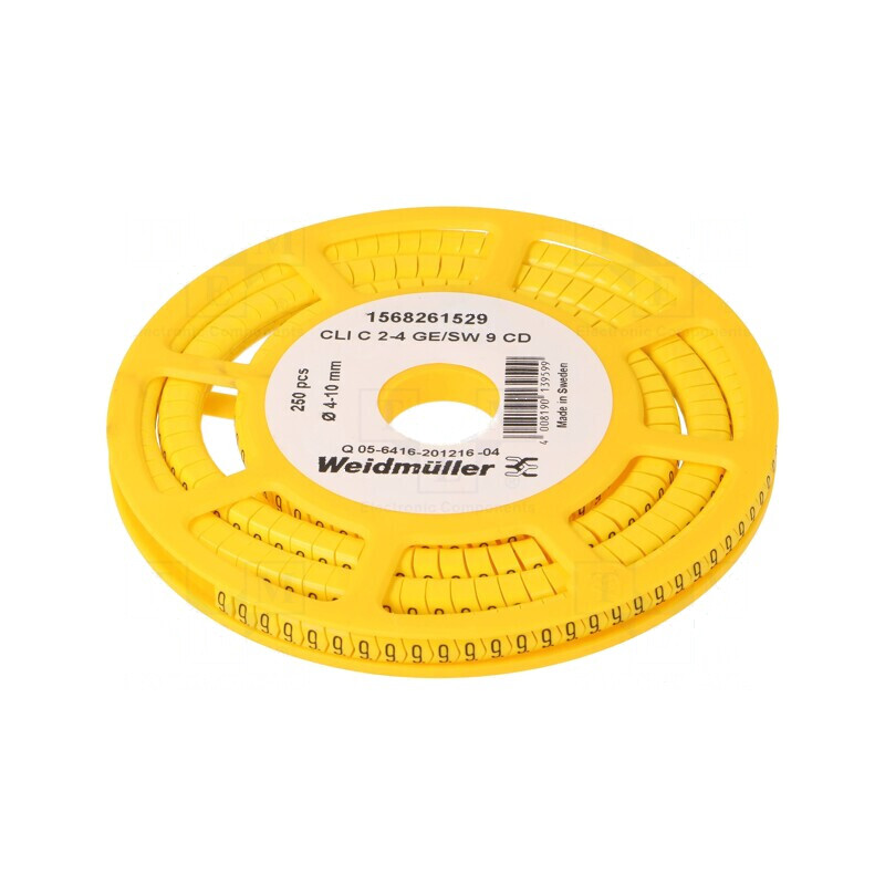 Markere Marcaj PVC galbenă 9 4÷10mm -30÷80°C | Electronic-mag.ro | Componente Electronice Markere Marcaj PVC galbenă 9 4÷10mm -30÷80°C | Electronic-mag.ro | Componente Electronice