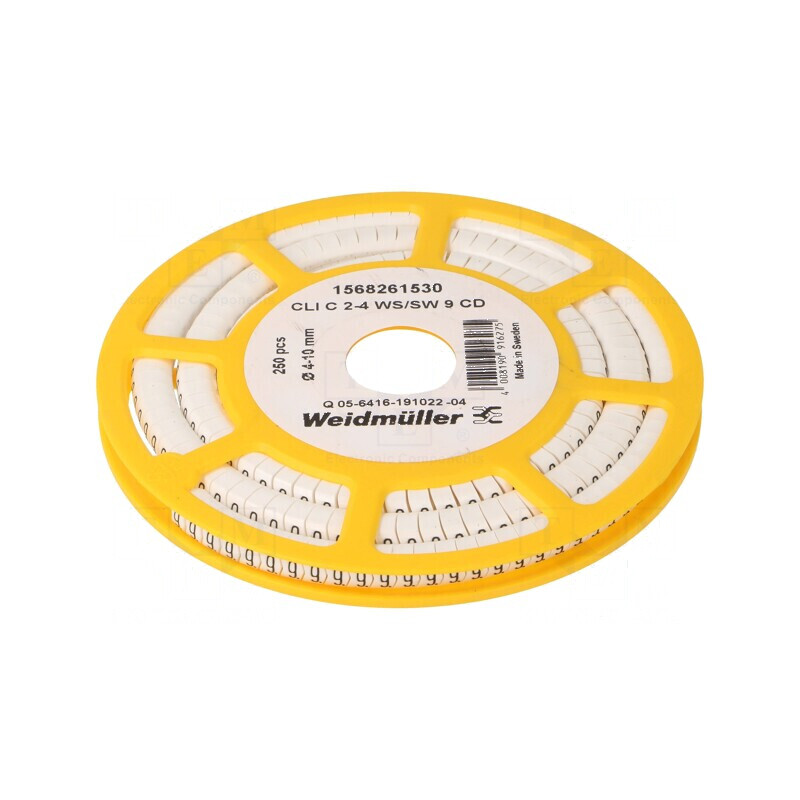 Markere Marcaj PVC Alb - 9 4÷10mm, Interval Temperatură -30÷80°C | Electronic-mag.ro | Componente Electronice Markere Marcaj PVC Alb - 9 4÷10mm, Interval Temperatură -30÷80°C | Electronic-mag.ro | Componente Electronice