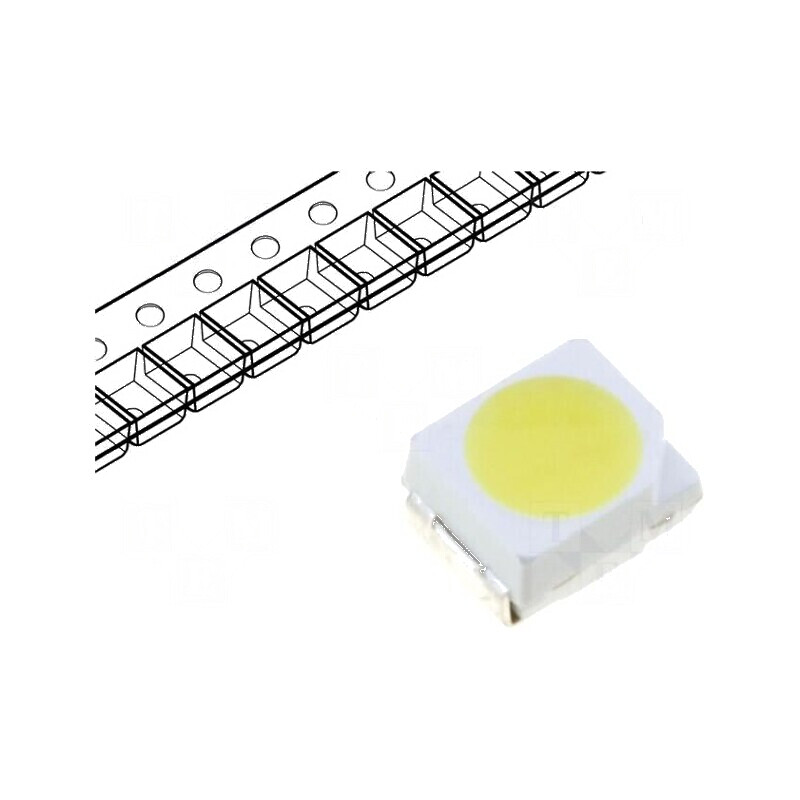 Banda LED SMD 3528 PLCC2 Alb Neutru 1400-2500mcd 120° 20mA | Electronic-mag.ro | Componente Electronice Banda LED SMD 3528 PLCC2 Alb Neutru 1400-2500mcd 120° 20mA | Electronic-mag.ro | Componente Electronice