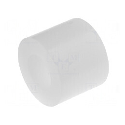 Manşon distanţier cilindric din polistiren 8mm x 10mm | Electronic-mag.ro | Componente Electronice