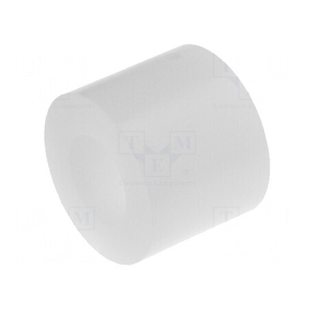 Manşon distanţier cilindric din polistiren 8mm x 10mm | Electronic-mag.ro | Componente Electronice