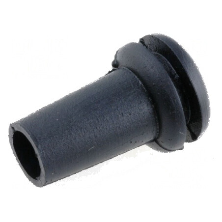 Manșon PVC negru 9,5mm x 6,4mm, lungime 14,3mm | Electronic-mag.ro | Componente Electronice