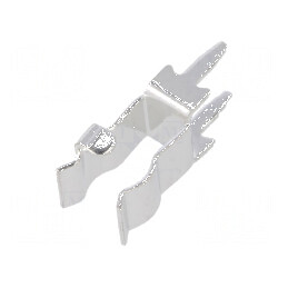 Cleme pentru siguranţe cilindrice THT 10A argintie | Electronic-mag.ro | Componente Electronice