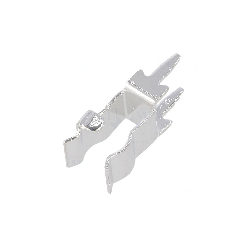 Cleme pentru siguranţe cilindrice THT 10A argintie | Electronic-mag.ro | Componente Electronice