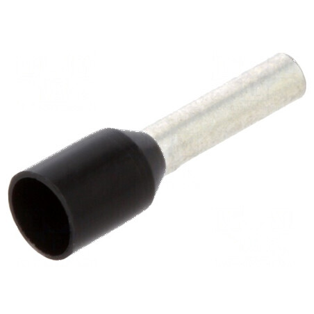 Vârf tub de capăt izolată cupru 1,5mm2 8mm cositorit crimpat | Electronic-mag.ro | Componente Electronice