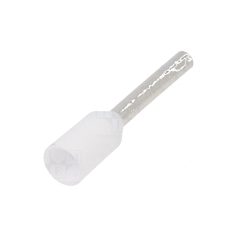 Vârf tub capăt izolată 0,5mm² 8mm cositorit crimpat albă | Electronic-mag.ro | Componente Electronice Vârf tub capăt izolată 0,5mm² 8mm cositorit crimpat albă | Electronic-mag.ro | Componente Electronice