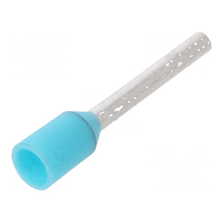 Vârf tub de capăt izolat 0,34mm² 8mm cositorit crimpat | Electronic-mag.ro | Componente Electronice