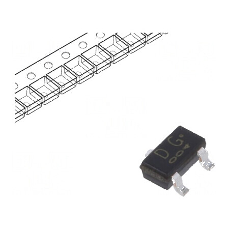 Tranzistor NPN bipolar 120V 0,1A 0,15W SC59 | Electronic-mag.ro | Componente Electronice