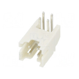 Conector cablu-placă soclu tată 4 PIN Pas 2mm THT 100V 2A | Electronic-mag.ro | Componente Electronice