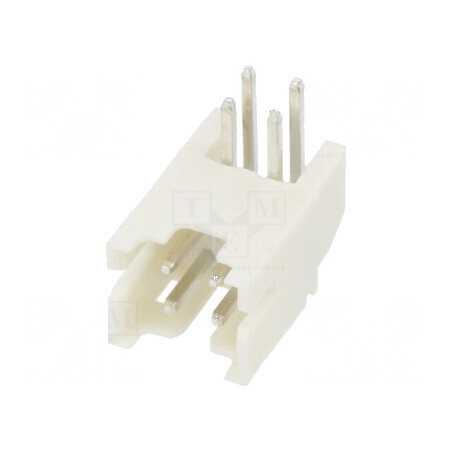Conector cablu-placă soclu tată 4 PIN Pas 2mm THT 100V 2A | Electronic-mag.ro | Componente Electronice
