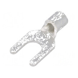 Furcă M4 crimpat neizolat 4,3mm pentru cablu 1,04÷2,63mm2 | Electronic-mag.ro | Componente Electronice
