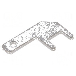 Terminal plat 2,8mm 0,8mm tată THT cositorit 13,5mm | Electronic-mag.ro | Componente Electronice