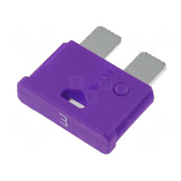 Siguranţă auto 3A 32VDC 19mm UNIVAL | Electronic-mag.ro | Componente Electronice