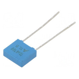 Condensator poliester 0,01uF 63VAC 100VDC 5mm ±10% THT | Electronic-mag.ro | Componente Electronice