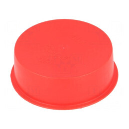 Obturator Corp roşie 64mm x 19,2mm LDPE SafeCAP | Electronic-mag.ro | Componente Electronice