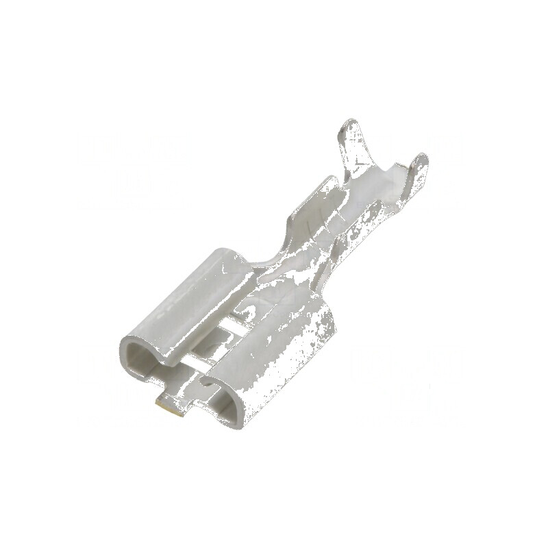 Terminal plat 6,3mm mamă pentru cablu 0,3÷0,8mm2 crimpat | Electronic-mag.ro | Componente Electronice Terminal plat 6,3mm mamă pentru cablu 0,3÷0,8mm2 crimpat | Electronic-mag.ro | Componente Electronice