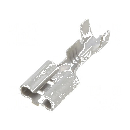 Terminal plat 6,3mm mamă 0,5÷2mm² pentru cablu crimpat | Electronic-mag.ro | Componente Electronice