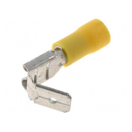 Terminal plat 6,3mm mamă/tată 4÷6mm2 pentru cablu | Electronic-mag.ro | Componente Electronice