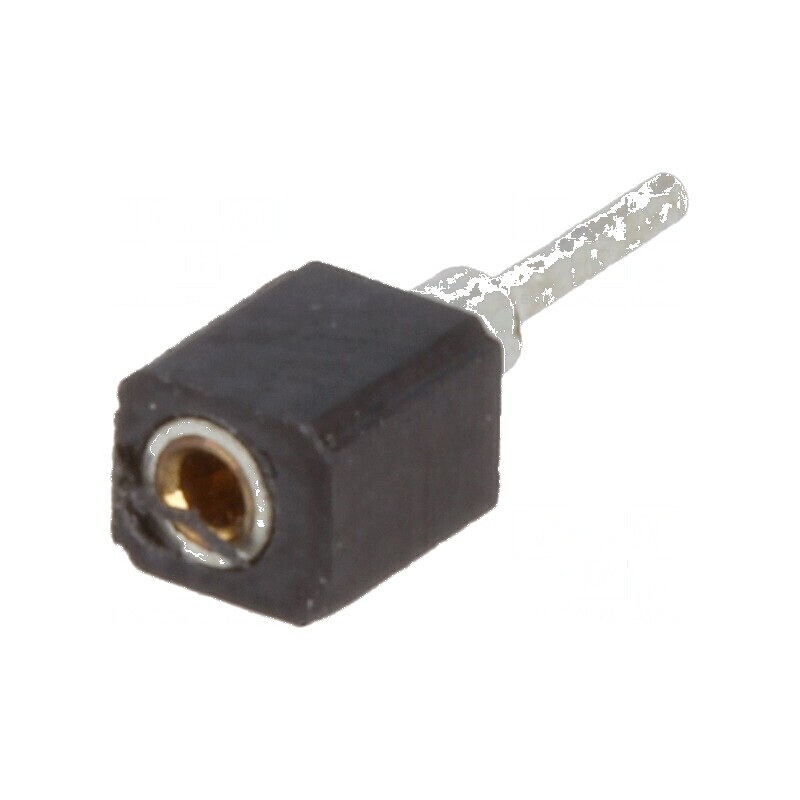 Conector şiruri pini soclu mamă 1 drept 2mm THT 1x1 | Electronic-mag.ro | Componente Electronice