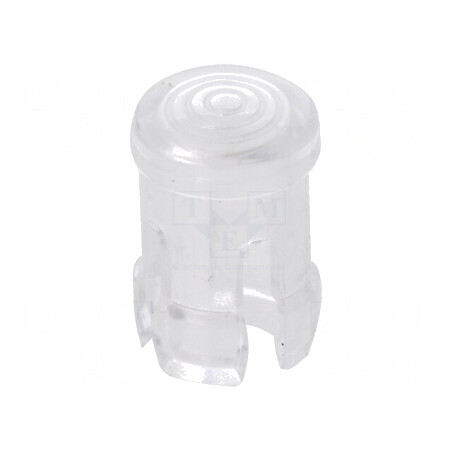 Lentilă LED rotundă policarbonat transparent 3mm UL94V-2 | Electronic-mag.ro | Componente Electronice