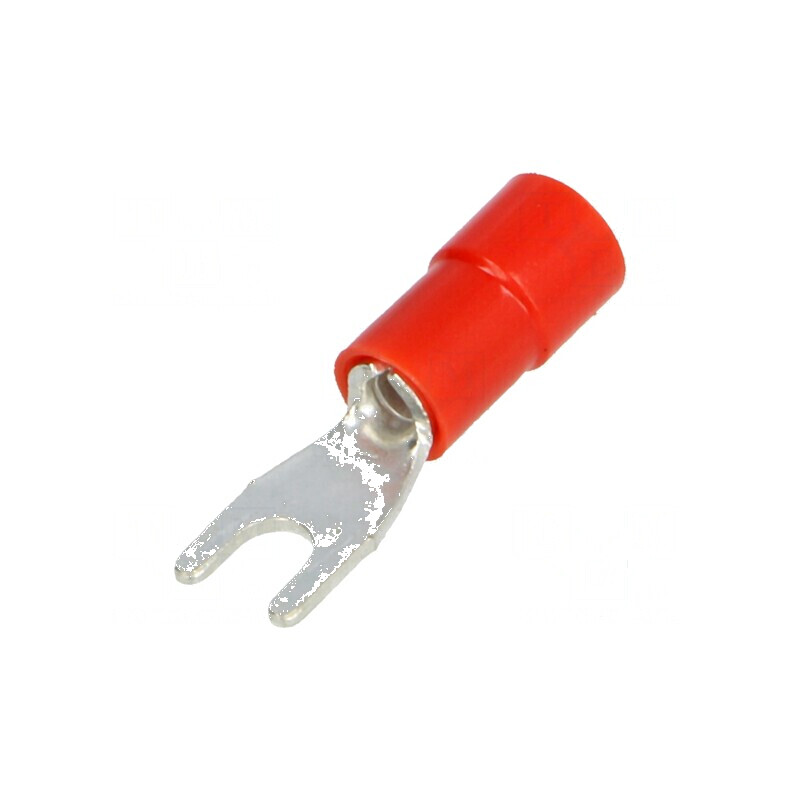 Furcă M3 Ø 3,2mm pentru cablu izolată 0,25÷1,5mm2 crimpată | Electronic-mag.ro | Componente Electronice Furcă M3 Ø 3,2mm pentru cablu izolată 0,25÷1,5mm2 crimpată | Electronic-mag.ro | Componente Electronice