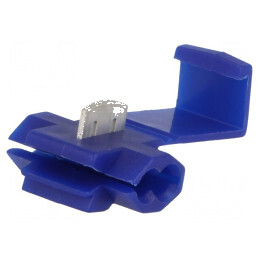 Conector cu eliberare rapidă IDC 1,25÷2,5mm2 18AWG÷14AWG pentru cablu | Electronic-mag.ro | Componente Electronice