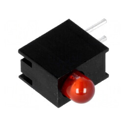 LED 3mm roșu 20mA 80° 1,5÷2,4V | Electronic-mag.ro | Componente Electronice