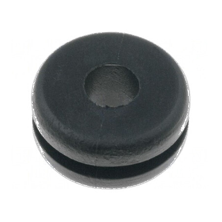 Manșon PVC negru 8mm x 5mm, temperatură -30° până la 60°C, UL94V-2 | Electronic-mag.ro | Componente Electronice