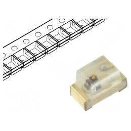 LED SMD 0603 verde 10-40mcd 1,6x0,8x1,1mm 120° 20mA 570nm | Electronic-mag.ro | Componente Electronice