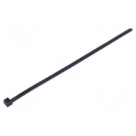 Colier de strângere poliamidă 300mm 7,6mm 533N negru | Electronic-mag.ro | Componente Electronice