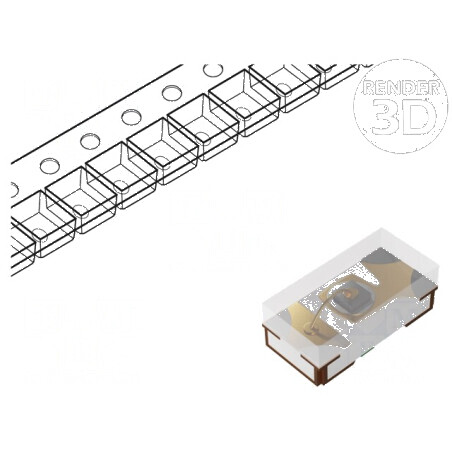 LED SMD 0402 galben 28-180mcd 1x0,5x0,35mm 130° 2-2,4V 20mA | Electronic-mag.ro | Componente Electronice
