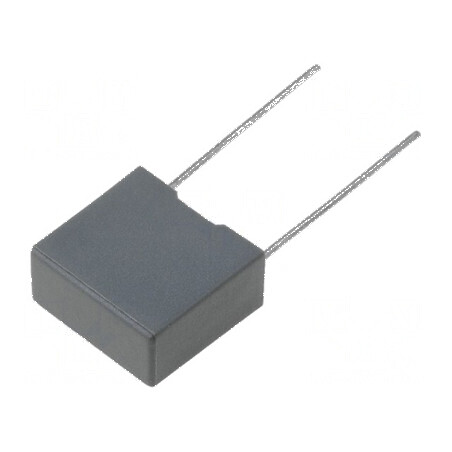 Condensator poliester 100nF 250VDC 10mm ±10% 13x4x9mm | Electronic-mag.ro | Componente Electronice