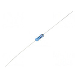 Rezistor film subțire THT 10kΩ 600mW ±1% Ø2,5x6,5mm -55÷155°C | Electronic-mag.ro | Componente Electronice