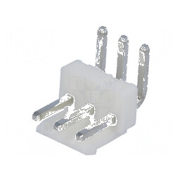 Conector cablu-placă soclu tată NS39 3,96mm PIN 3 THT 250V | Electronic-mag.ro | Componente Electronice