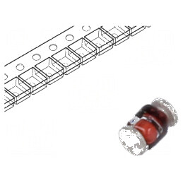 Diodă Schottky SMD 20V 0,35A MicroMELF 10ns | Electronic-mag.ro | Componente Electronice