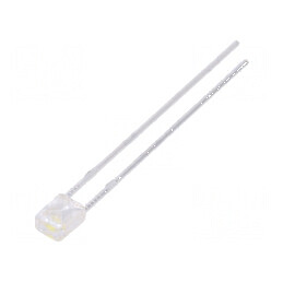 LED dreptunghiular alb rece 3,2x2x4,15mm 780-1300mcd 130° | Electronic-mag.ro | Componente Electronice