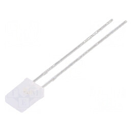 LED dreptunghiular bicolor 2x5x7,05mm bipolar 9÷20mcd | Electronic-mag.ro | Componente Electronice
