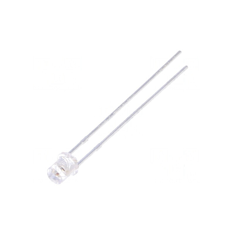 LED 3mm galben 210-350mcd 110° plat | Electronic-mag.ro | Componente Electronice