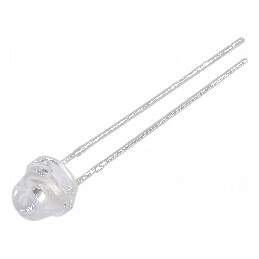 LED 5mm portocalie 500-1120mcd 30° convex | Electronic-mag.ro | Componente Electronice