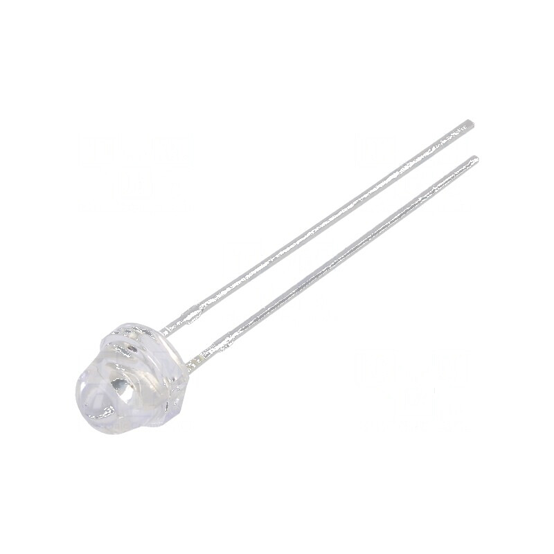 LED 5mm portocalie 500-1120mcd 30° convex | Electronic-mag.ro | Componente Electronice