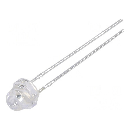LED 5mm portocalie 500-1120mcd 30° convex | Electronic-mag.ro | Componente Electronice