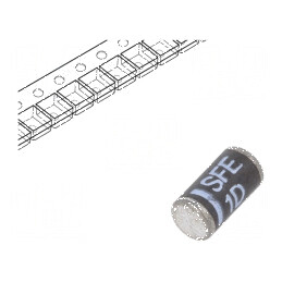 Diodă redresoare SMD 200V 1A 50ns MELF plastic Ufmax: 1V | Electronic-mag.ro | Componente Electronice