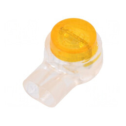 Conector cu eliberare rapidă Presslok IDC 22AWG-26AWG galben | Electronic-mag.ro | Componente Electronice