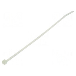 Colier de strângere poliamidă 80N 140mm x 2,5mm naturală | Electronic-mag.ro | Componente Electronice