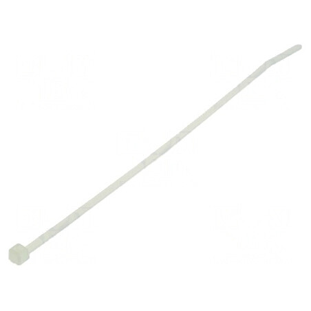 Colier de strângere poliamidă 80N 140mm x 2,5mm naturală | Electronic-mag.ro | Componente Electronice