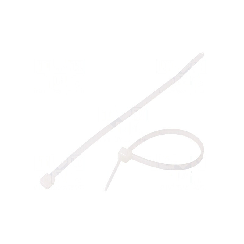 Colier de strângere poliamidă 100mm 2,5mm 80N naturală | Electronic-mag.ro | Componente Electronice Colier de strângere poliamidă 100mm 2,5mm 80N naturală | Electronic-mag.ro | Componente Electronice