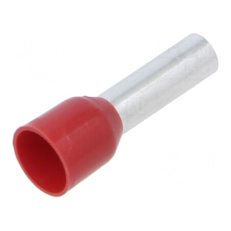 Vârf tub de capăt izolat cupru 10mm² 15mm cositorit crimpat | Electronic-mag.ro | Componente Electronice