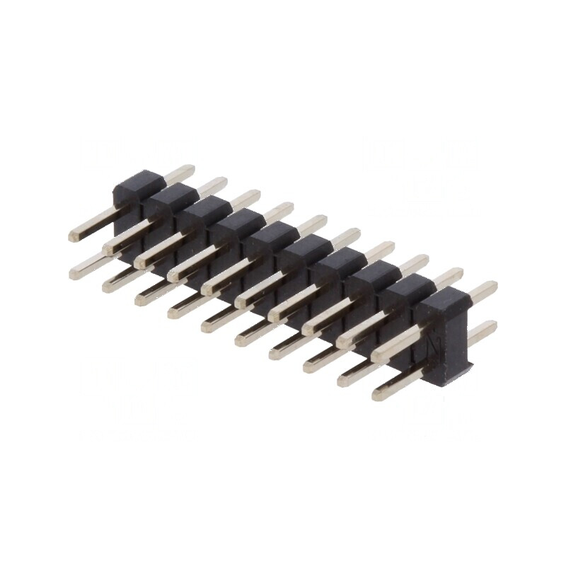 Conector şir pini tată 20 PIN 2mm THT 2x10 | Electronic-mag.ro | Componente Electronice